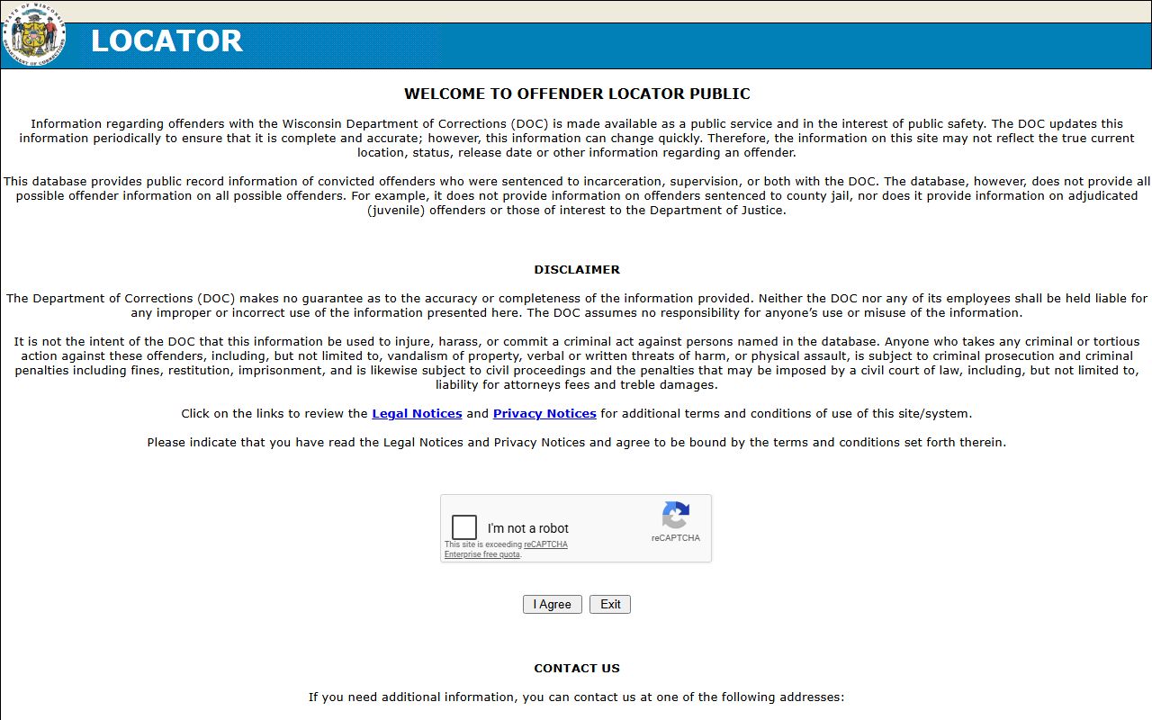 Wisconsin DOC locator for Sanger B. Powers Correctional Center inmate lookup